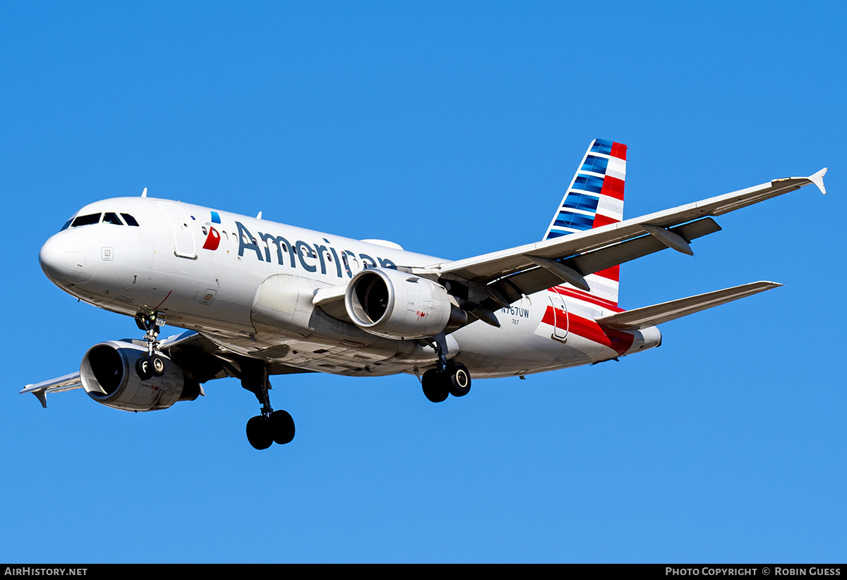 Aircraft Photo of N767UW | Airbus A319-112 | American Airlines | AirHistory.net #347672