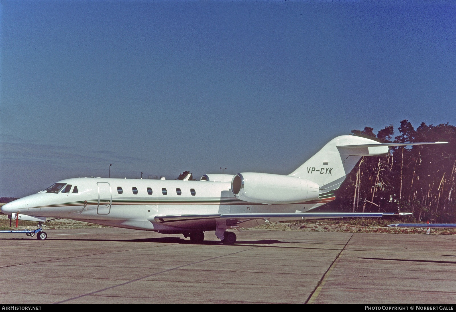 Aircraft Photo of VP-CYK | Cessna 750 Citation X | AirHistory.net #347678