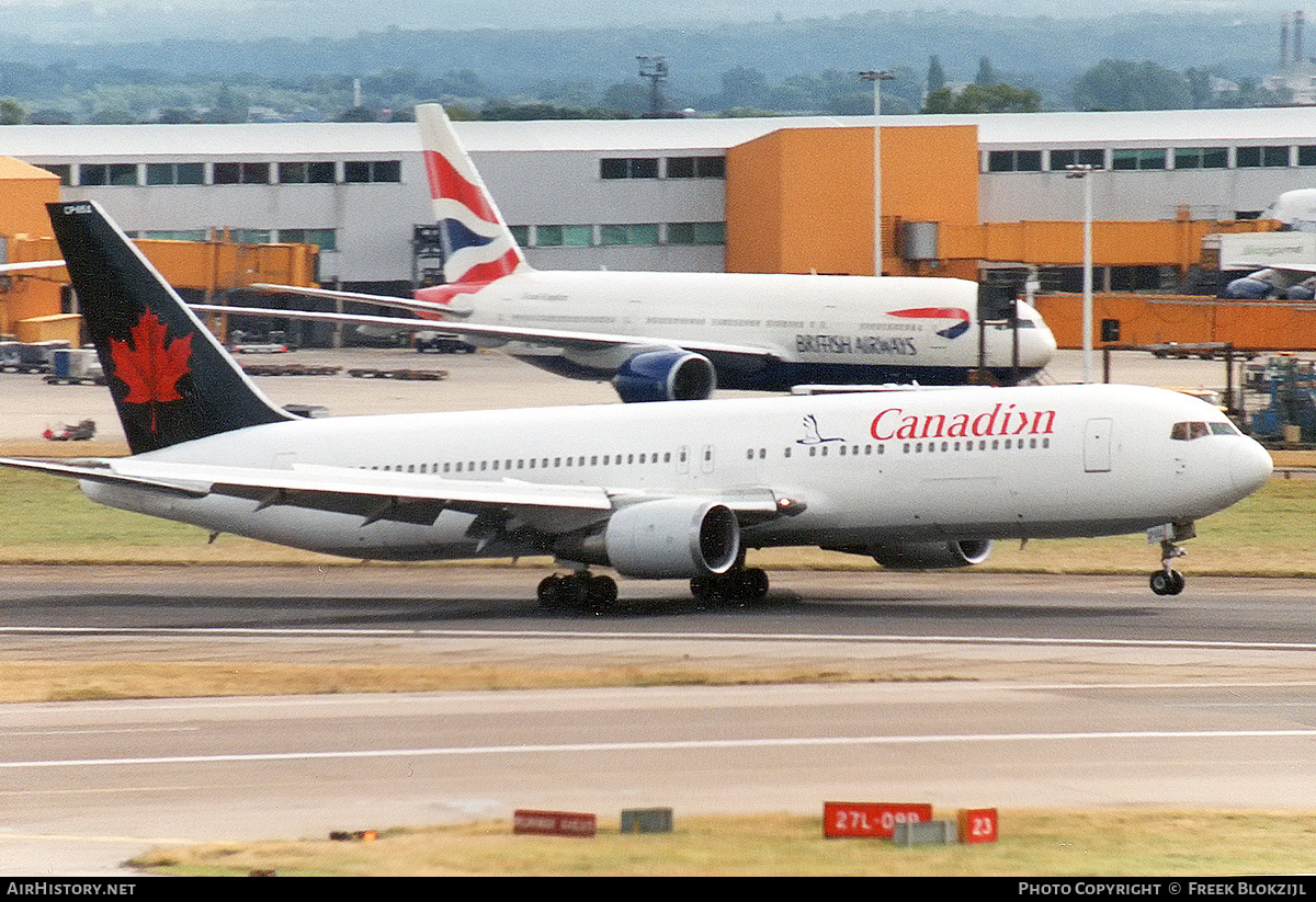 Aircraft Photo of C-GGBJ | Boeing 767-35H/ER | Canadian Airlines | AirHistory.net #347686