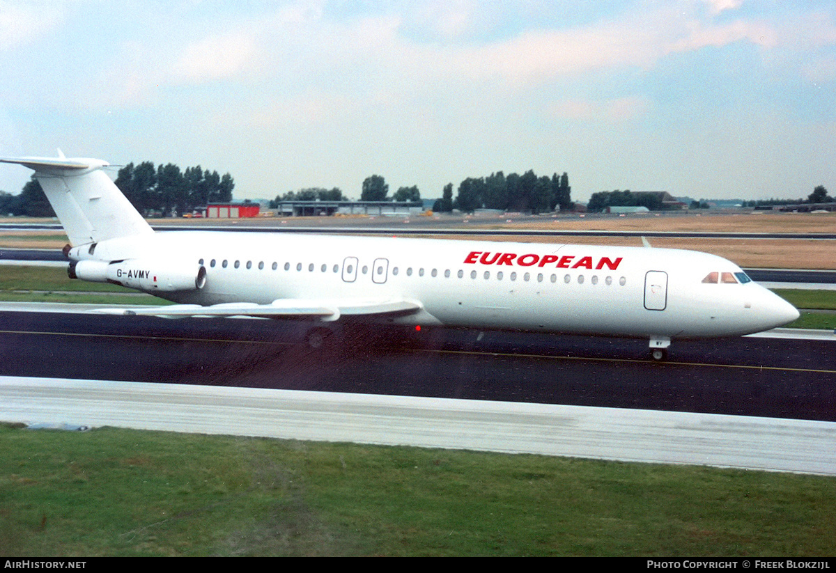 Aircraft Photo of G-AVMY | BAC 111-510ED One-Eleven | European Aircharter - EAL/EAC | AirHistory.net #347687