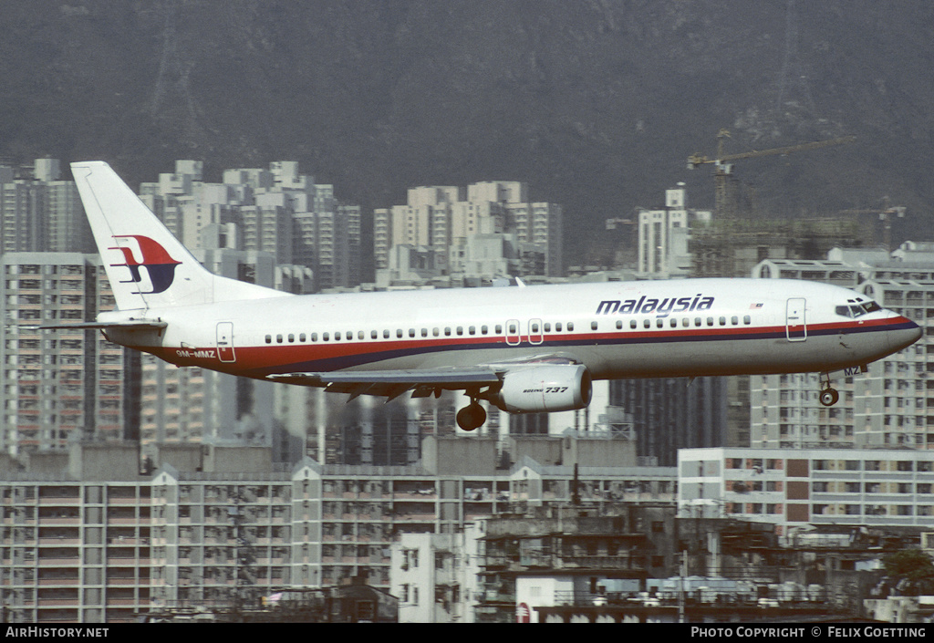 Aircraft Photo of 9M-MMZ | Boeing 737-4H6 | Malaysia Airlines | AirHistory.net #347771
