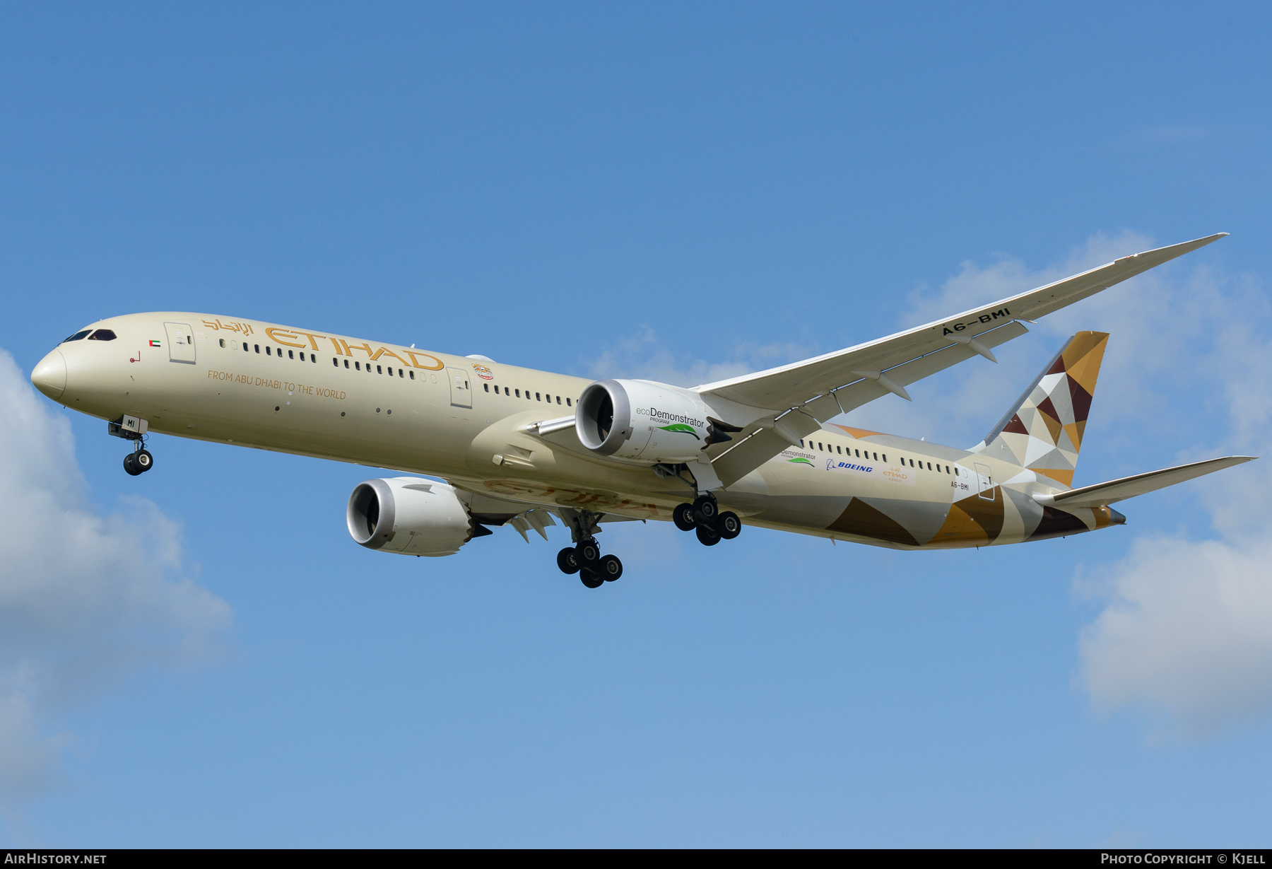Aircraft Photo of A6-BMI | Boeing 787-10 Dreamliner | Etihad Airways | AirHistory.net #347778