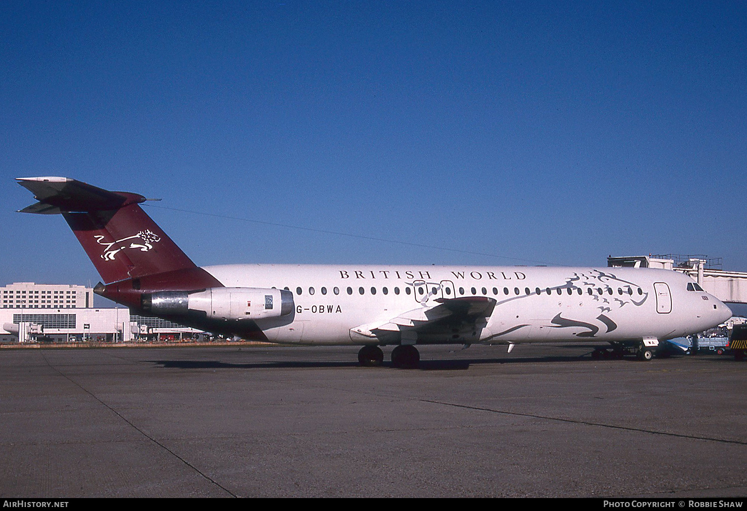 Aircraft Photo of G-OBWA | BAC 111-518FG One-Eleven | British World Airlines | AirHistory.net #347781