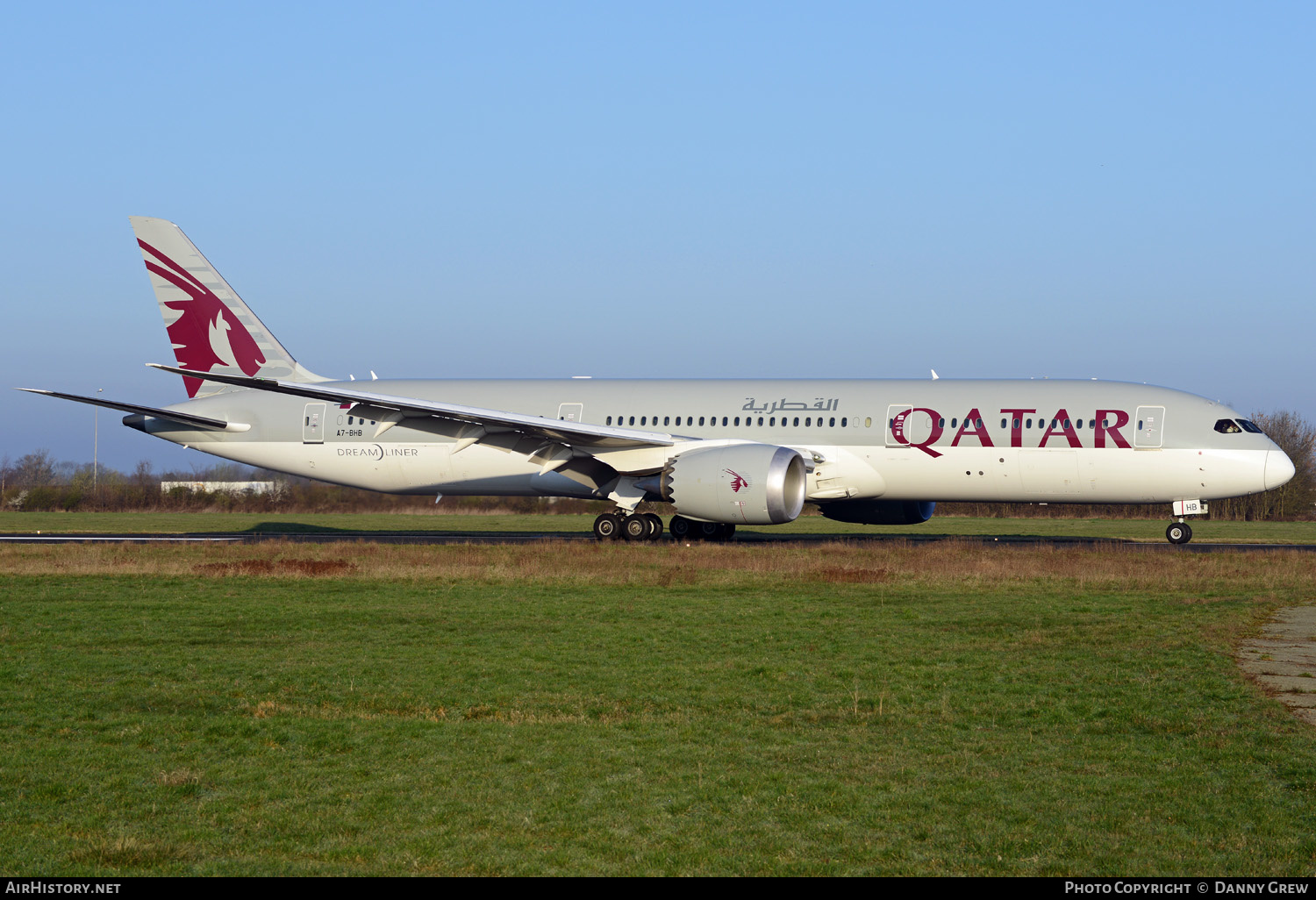 Aircraft Photo of A7-BHB | Boeing 787-9 Dreamliner | Qatar Airways | AirHistory.net #347793