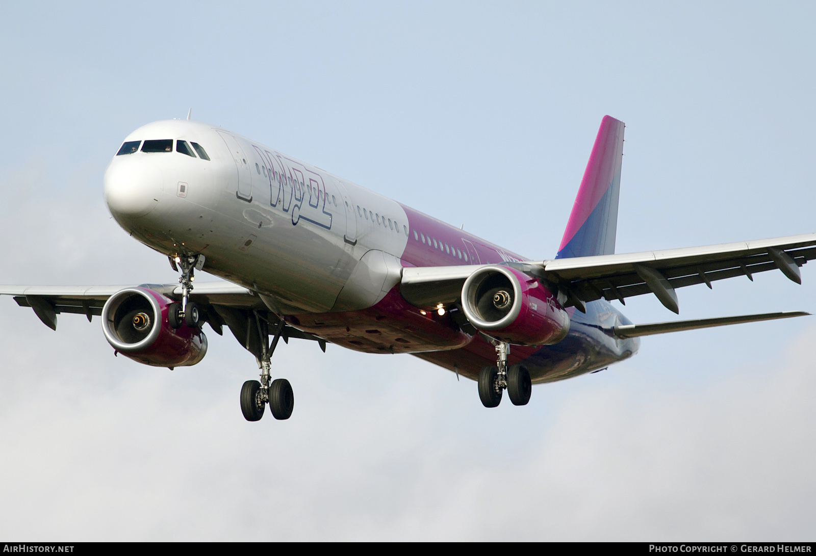 Aircraft Photo of HA-LTE | Airbus A321-231 | Wizz Air | AirHistory.net #347796