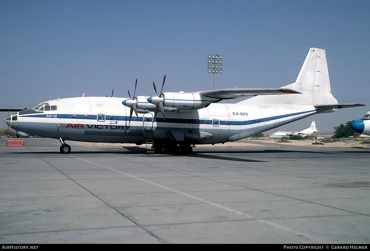 Aircraft Photo of EX-025 | Antonov An-12B | Air Victory | AirHistory.net #347802