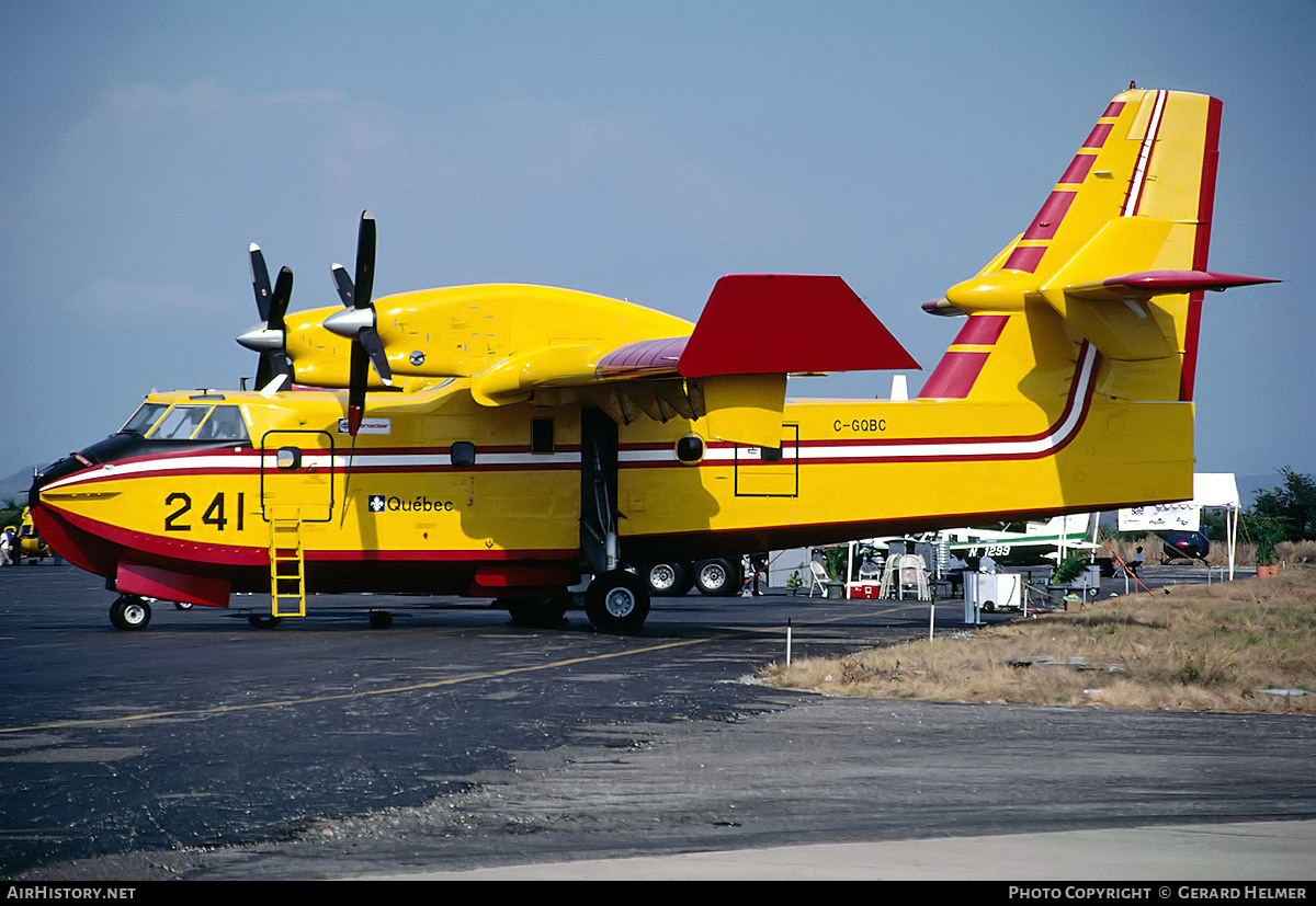 Aircraft Photo of C-GQBC | Canadair CL-415 (CL-215-6B11) | Gouvernement du Québec | AirHistory.net #347804