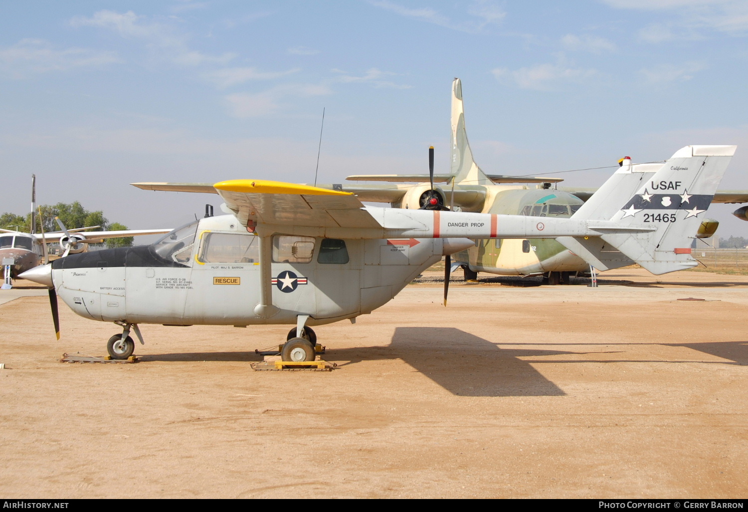 Aircraft Photo of 67-21465 / 21465 | Cessna O-2B Super Skymaster | USA - Air Force | AirHistory.net #347820