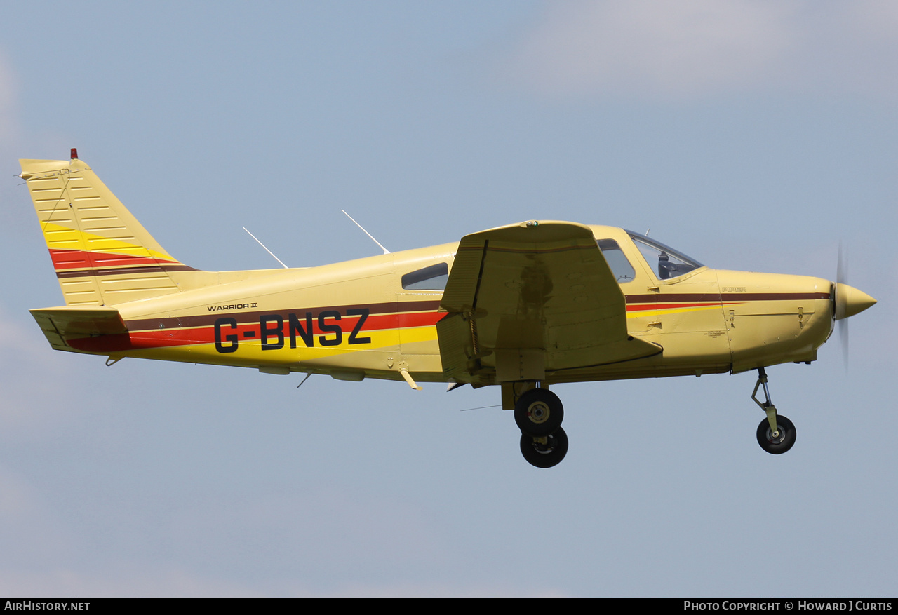 Aircraft Photo of G-BNSZ | Piper PA-28-161 Warrior II | AirHistory.net #347827