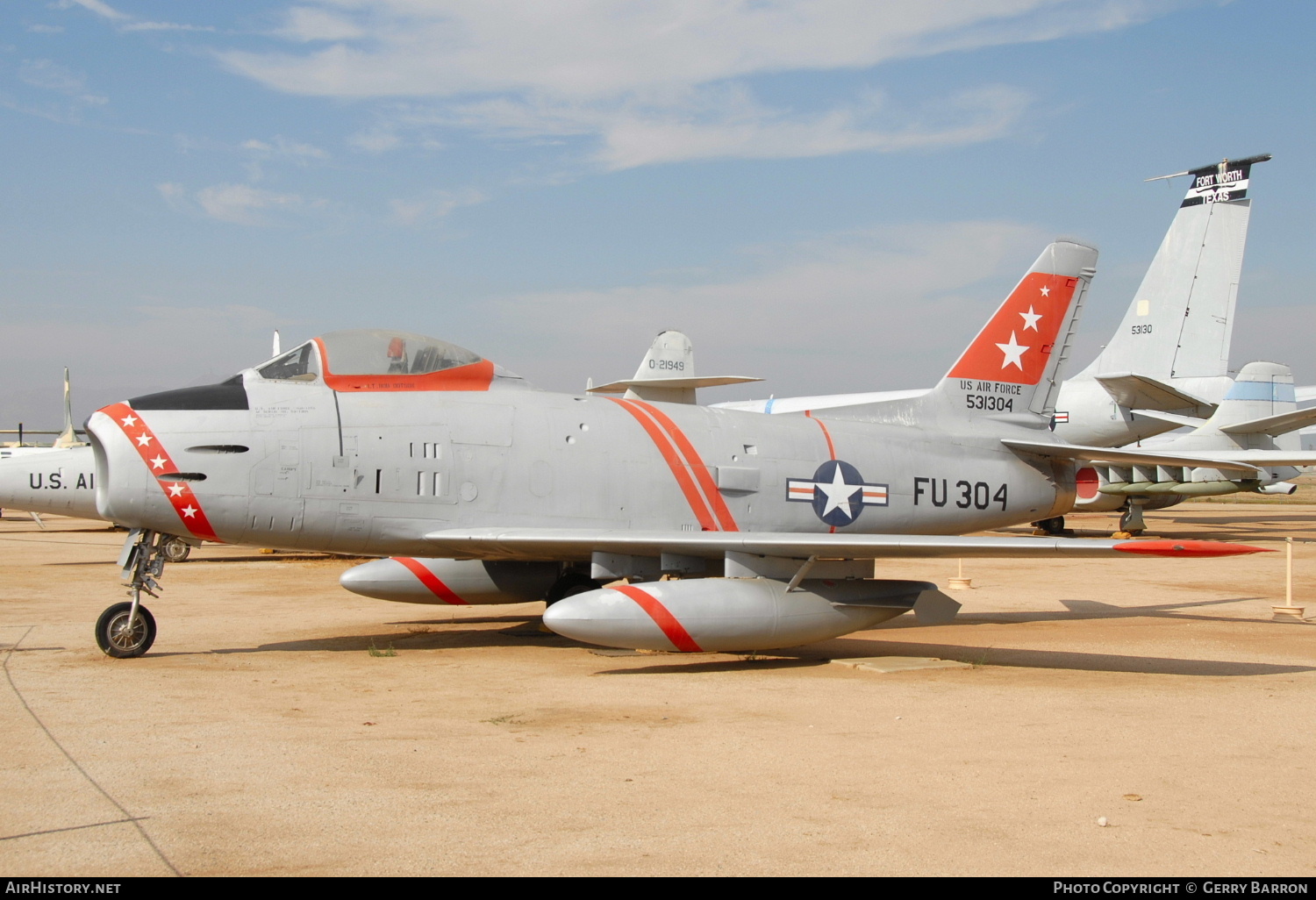 Aircraft Photo of 53-1304 | North American F-86H Sabre | USA - Air Force | AirHistory.net #347829
