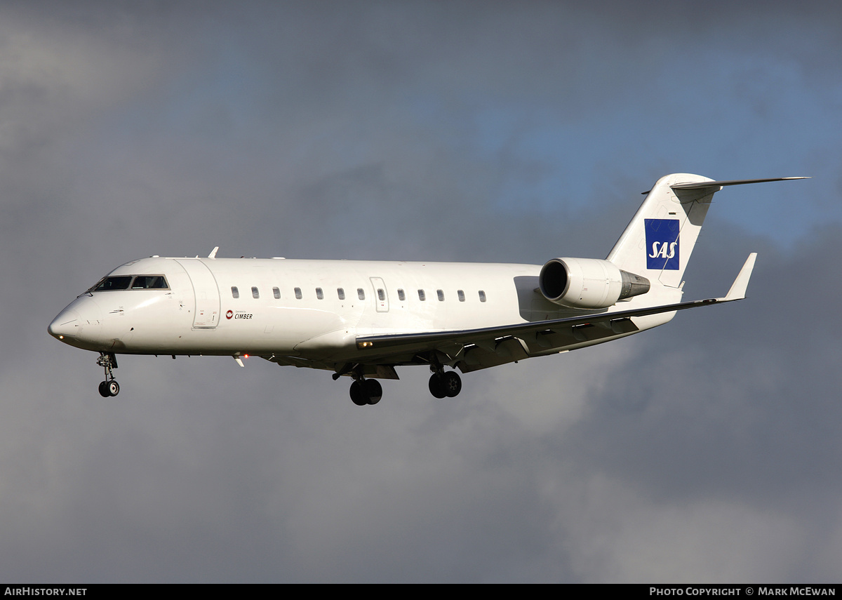 Aircraft Photo of EC-JOD | Bombardier CRJ-200ER (CL-600-2B19) | Scandinavian Airlines - SAS | AirHistory.net #347844