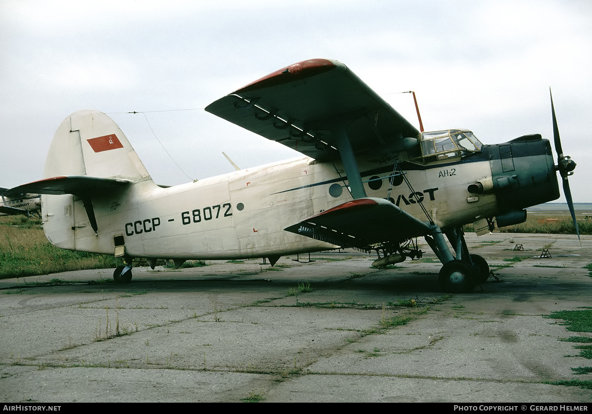Aircraft Photo of CCCP-68072 | Antonov An-2R | Aeroflot | AirHistory.net #347849