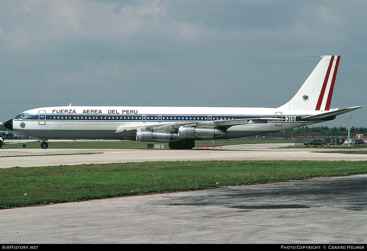Aircraft Photo of 319 | Boeing 707-323C | Peru - Air Force | AirHistory.net #347852