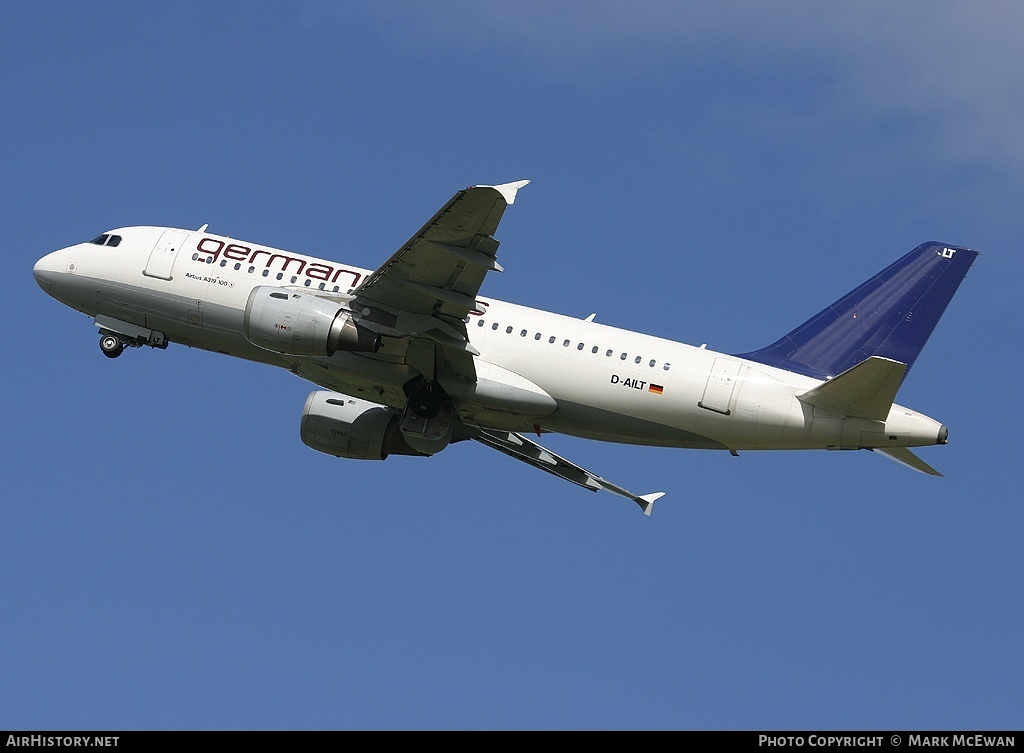 Aircraft Photo of D-AILT | Airbus A319-114 | Germanwings | AirHistory.net #347855