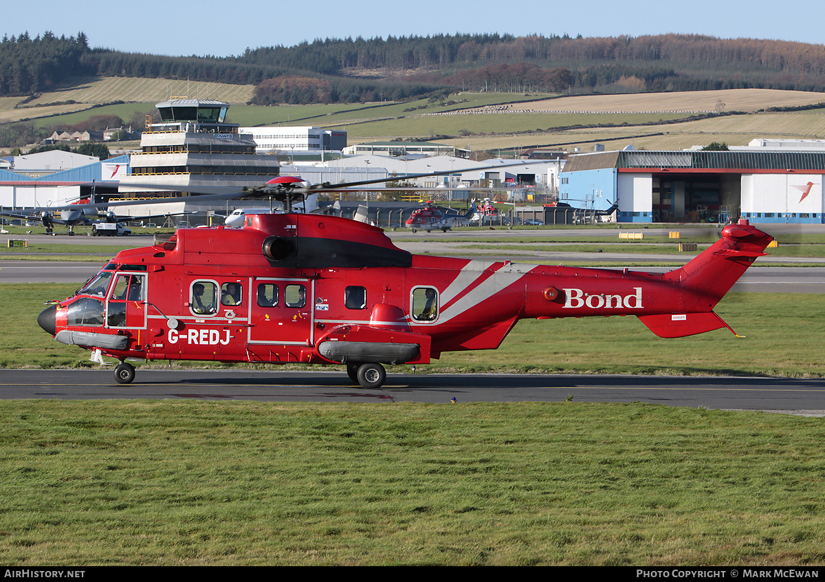 Aircraft Photo of G-REDJ | Eurocopter AS-332L2 Super Puma Mk2 | Bond Offshore Helicopters | AirHistory.net #347861