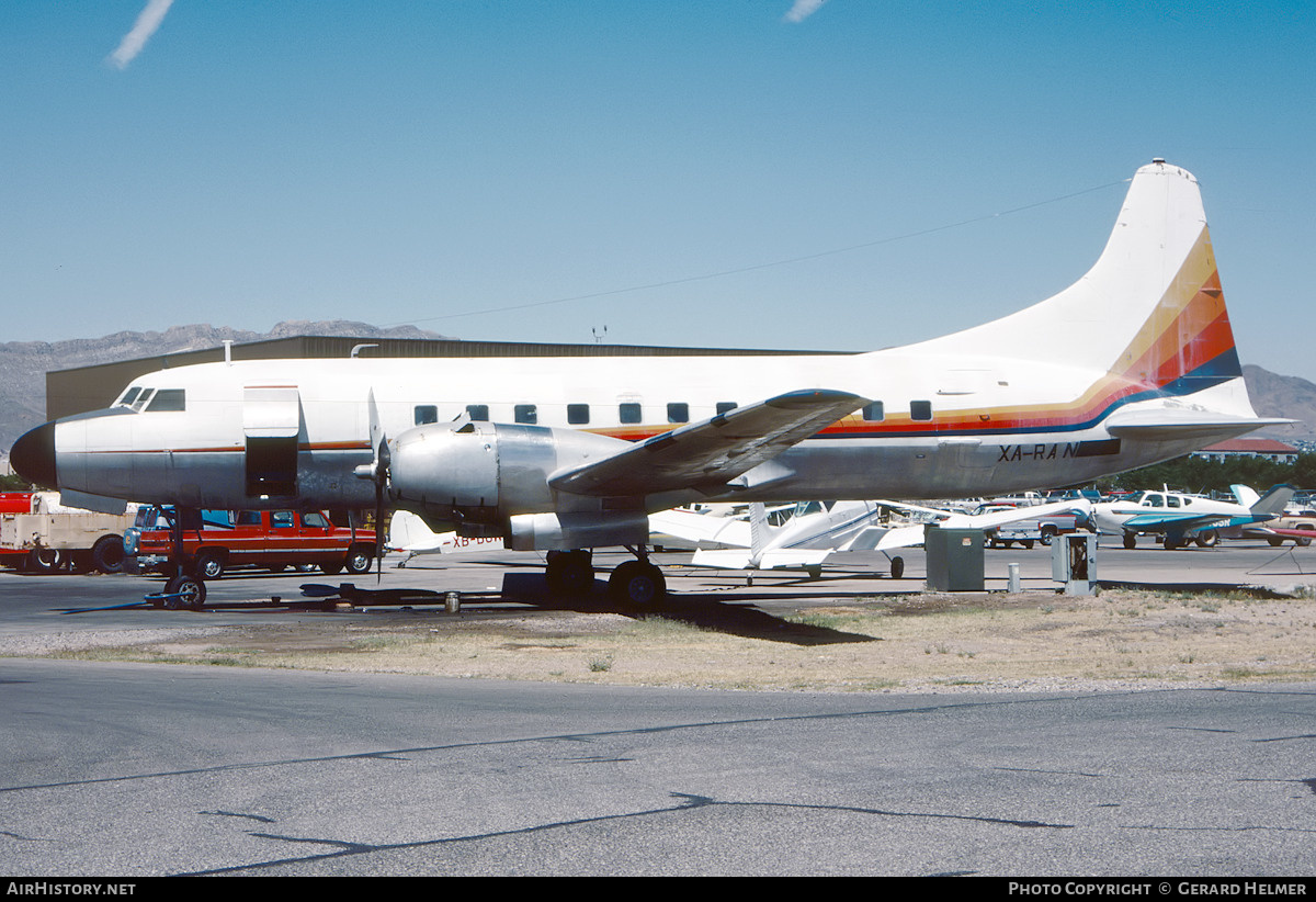 Aircraft Photo of XA-RAN | Convair 440-80 Metropolitan | AirHistory.net #347880