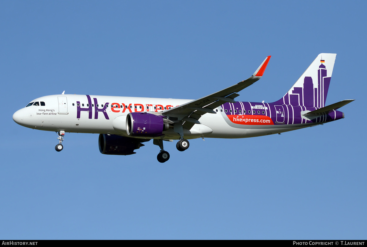 Aircraft Photo of D-AVVV | Airbus A320-271N | HK Express - Hong Kong Express | AirHistory.net #347898