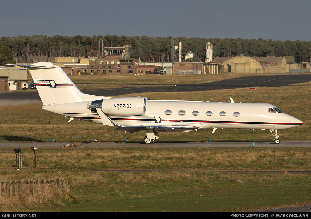 Aircraft Photo of N777KK | Gulfstream Aerospace G-IV Gulfstream IV-SP | AirHistory.net #347902