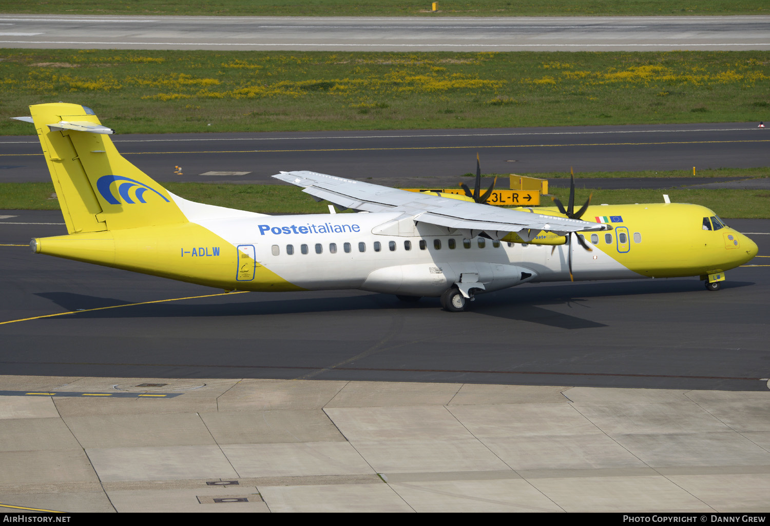 Aircraft Photo of I-ADLW | ATR ATR-72-500 (ATR-72-212A) | Poste Italiane | AirHistory.net #347947