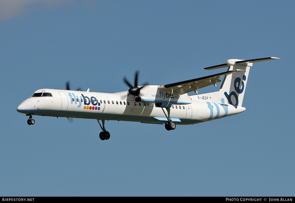 Aircraft Photo of G-JECP | Bombardier DHC-8-402 Dash 8 | Flybe | AirHistory.net #347950