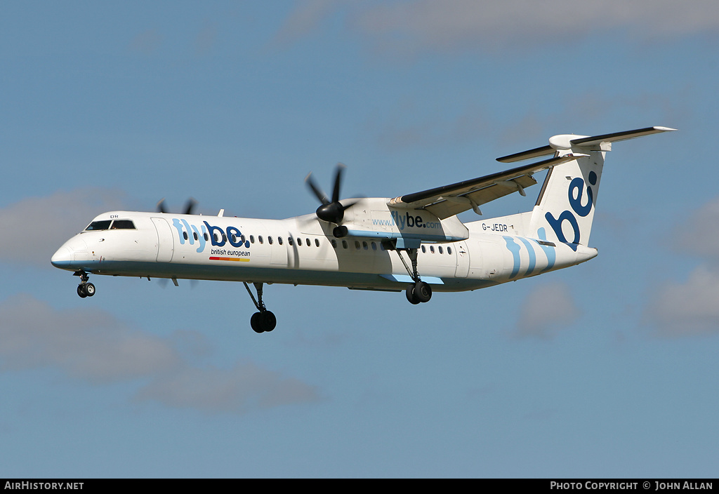 Aircraft Photo of G-JEDR | Bombardier DHC-8-402 Dash 8 | Flybe - British European | AirHistory.net #347957