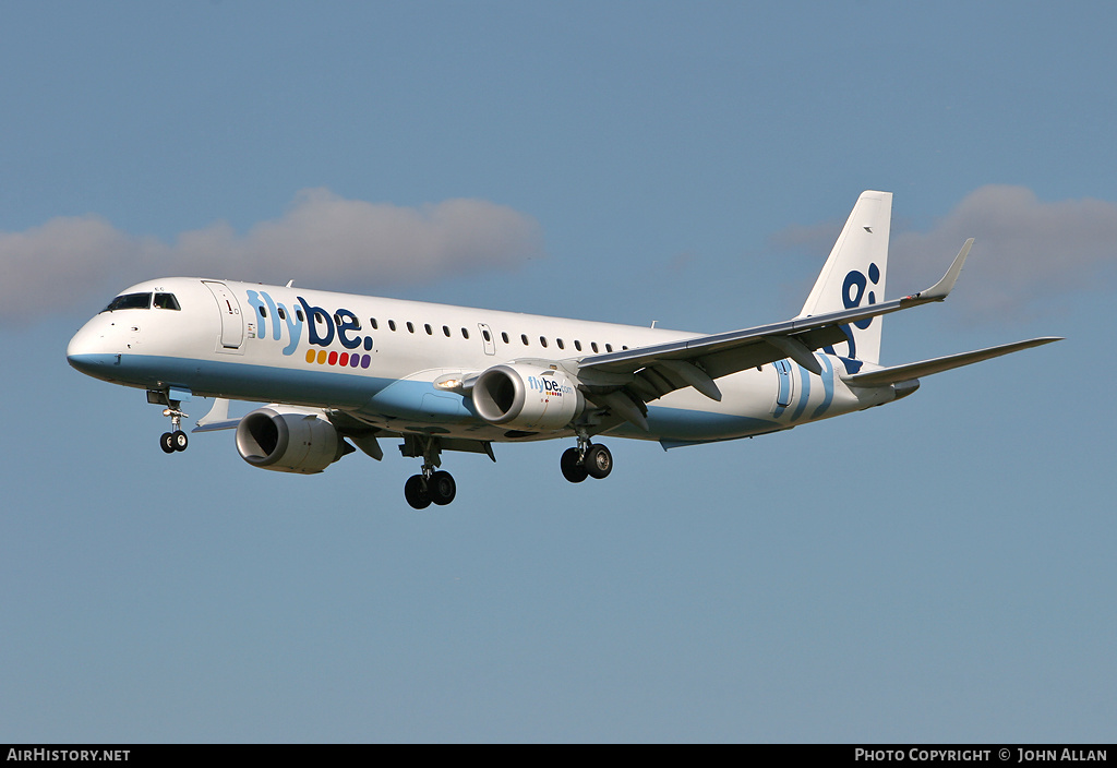 Aircraft Photo of G-FBEC | Embraer 195LR (ERJ-190-200LR) | Flybe | AirHistory.net #347960