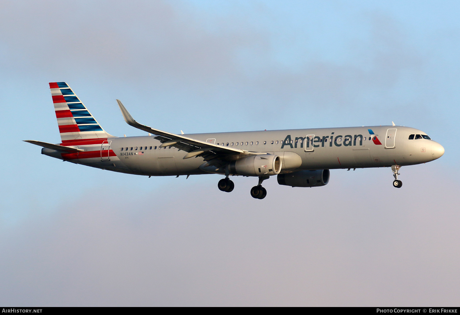 Aircraft Photo of N143AN | Airbus A321-231 | American Airlines | AirHistory.net #347972