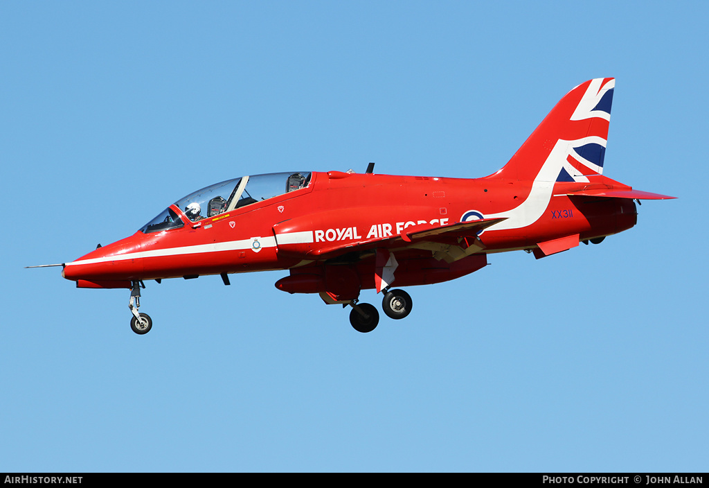Aircraft Photo of XX311 | British Aerospace Hawk T.1W | UK - Air Force | AirHistory.net #348007