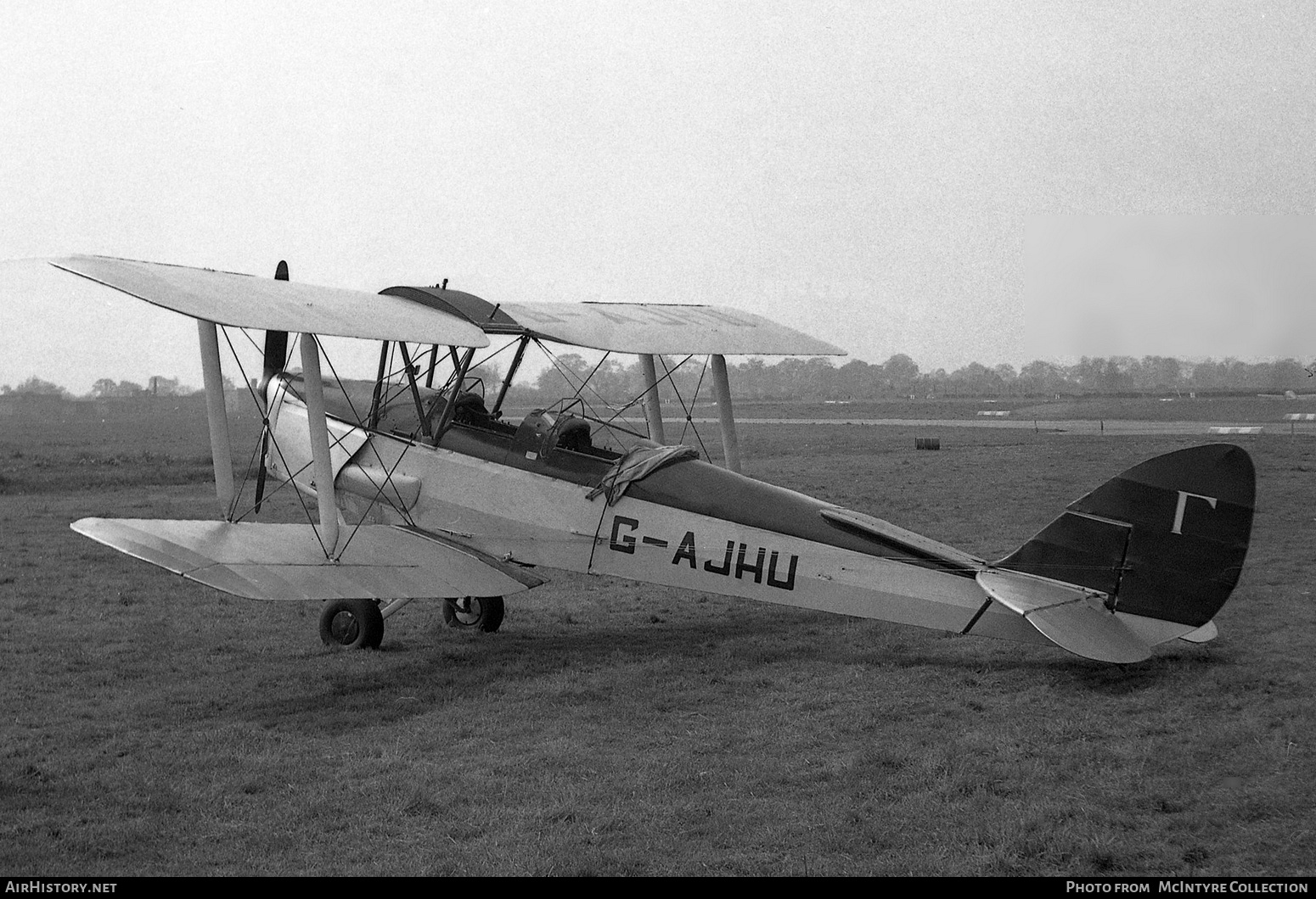 Aircraft Photo of G-AJHU | De Havilland D.H. 82A Tiger Moth | AirHistory.net #348038