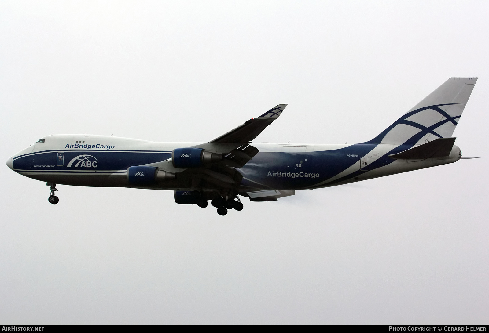 Aircraft Photo of VQ-BWW | Boeing 747-406F/ER/SCD | ABC - AirBridgeCargo Airlines | AirHistory.net #348040