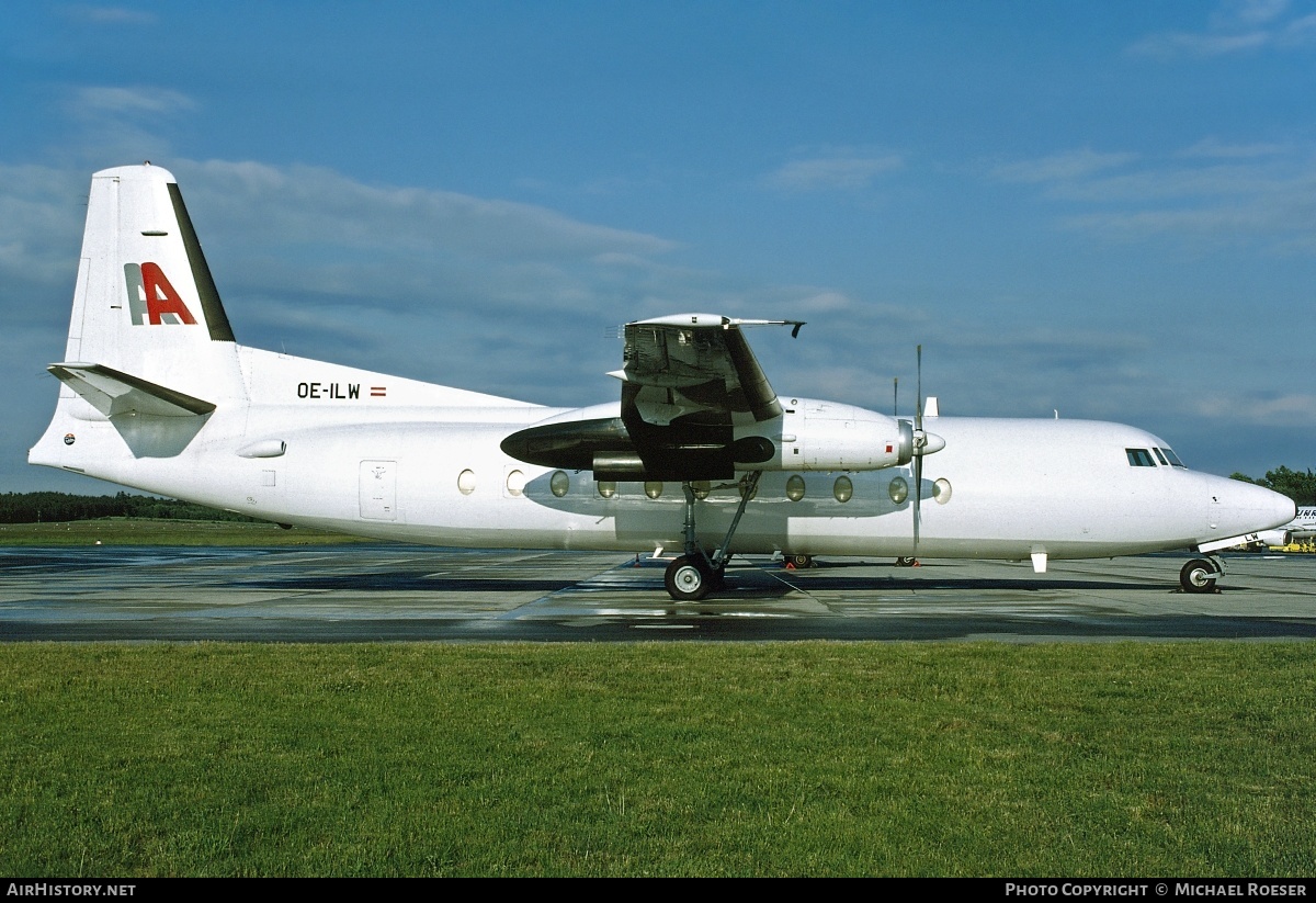 Aircraft Photo of OE-ILW | Fokker F27-500 Friendship | Amadeus Air | AirHistory.net #348063