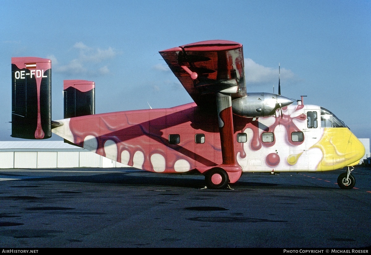 Aircraft Photo of OE-FDL | Short SC.7 Skyvan 3-100 | Pink Aviation Services | AirHistory.net #348067