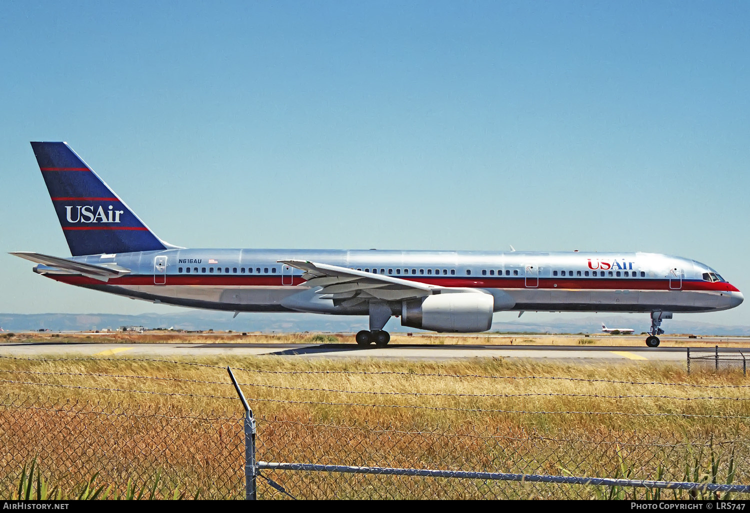 Aircraft Photo of N616AU | Boeing 757-2B7 | US Airways | AirHistory.net #348068