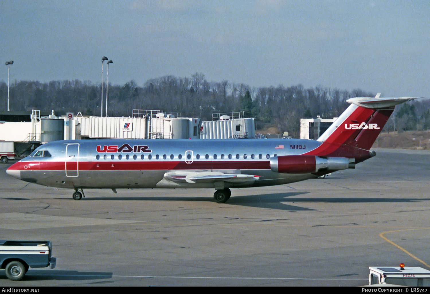 Aircraft Photo of N1118J | BAC 111-204AF One-Eleven | USAir | AirHistory.net #348075