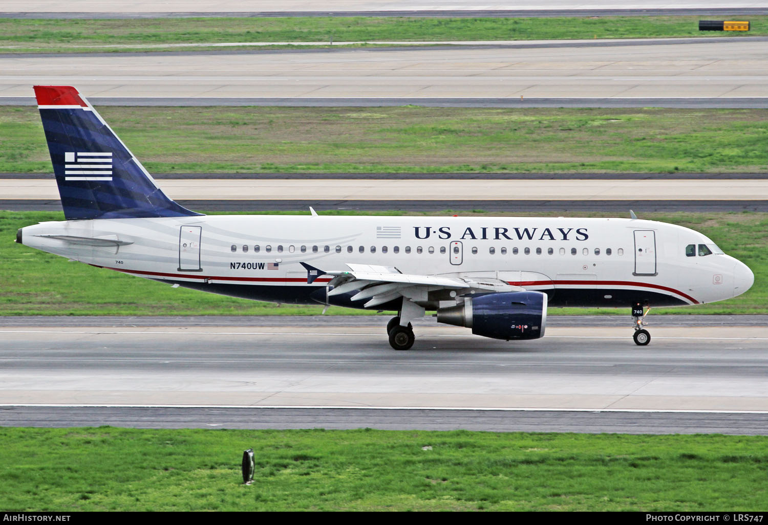 Aircraft Photo of N740UW | Airbus A319-112 | US Airways | AirHistory.net #348080