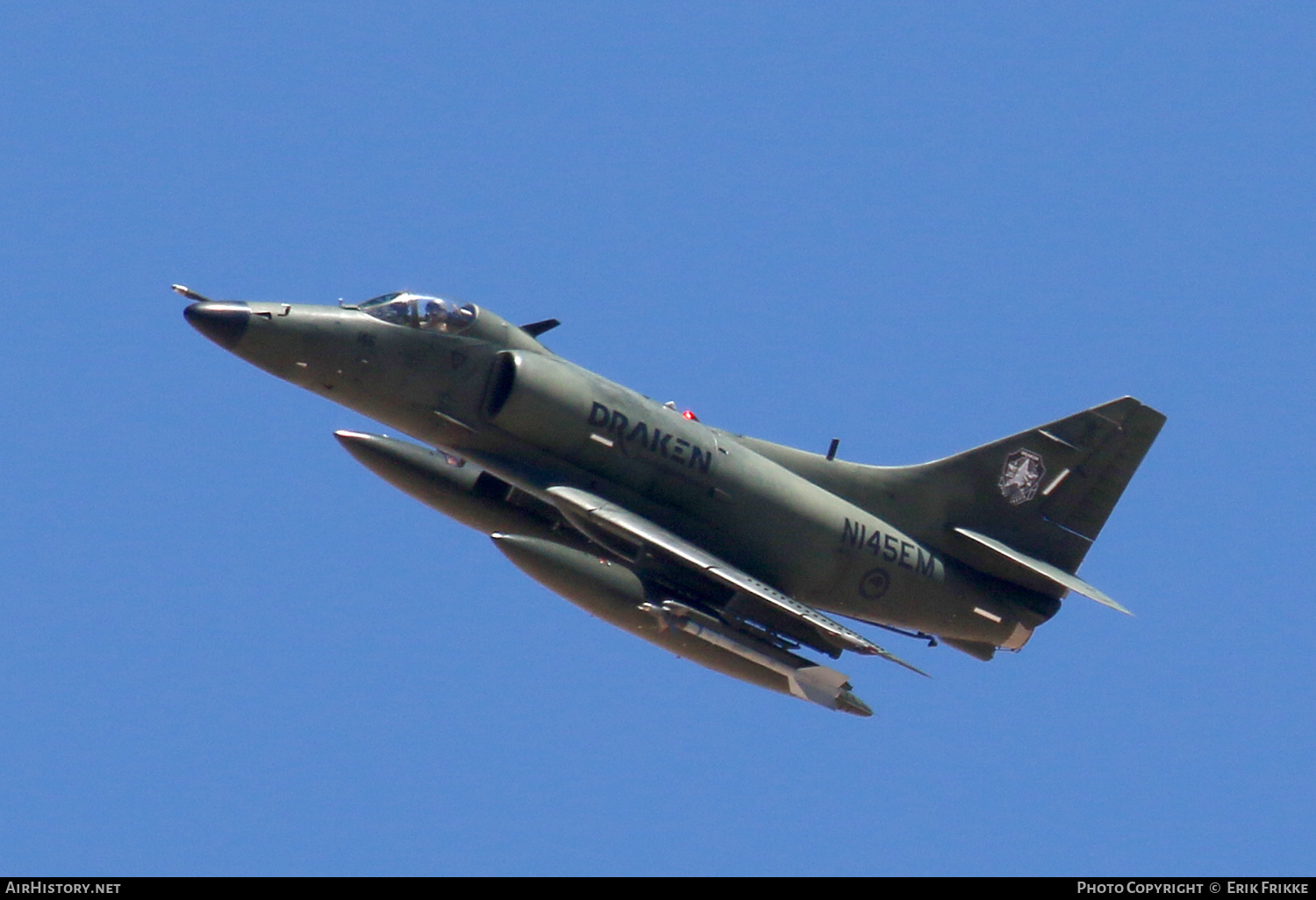 Aircraft Photo of N145EM | Douglas A-4K Skyhawk | Draken International | AirHistory.net #348085