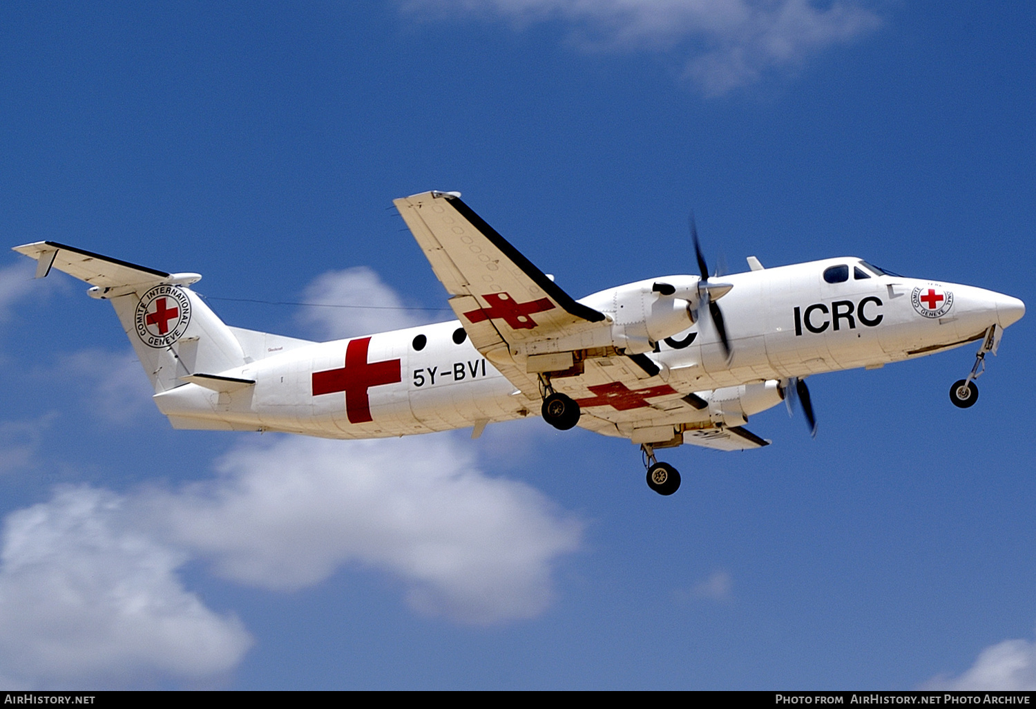 Aircraft Photo of 5Y-BVI | Beech 1900C-1 | ICRC - International Committee of the Red Cross | AirHistory.net #348097