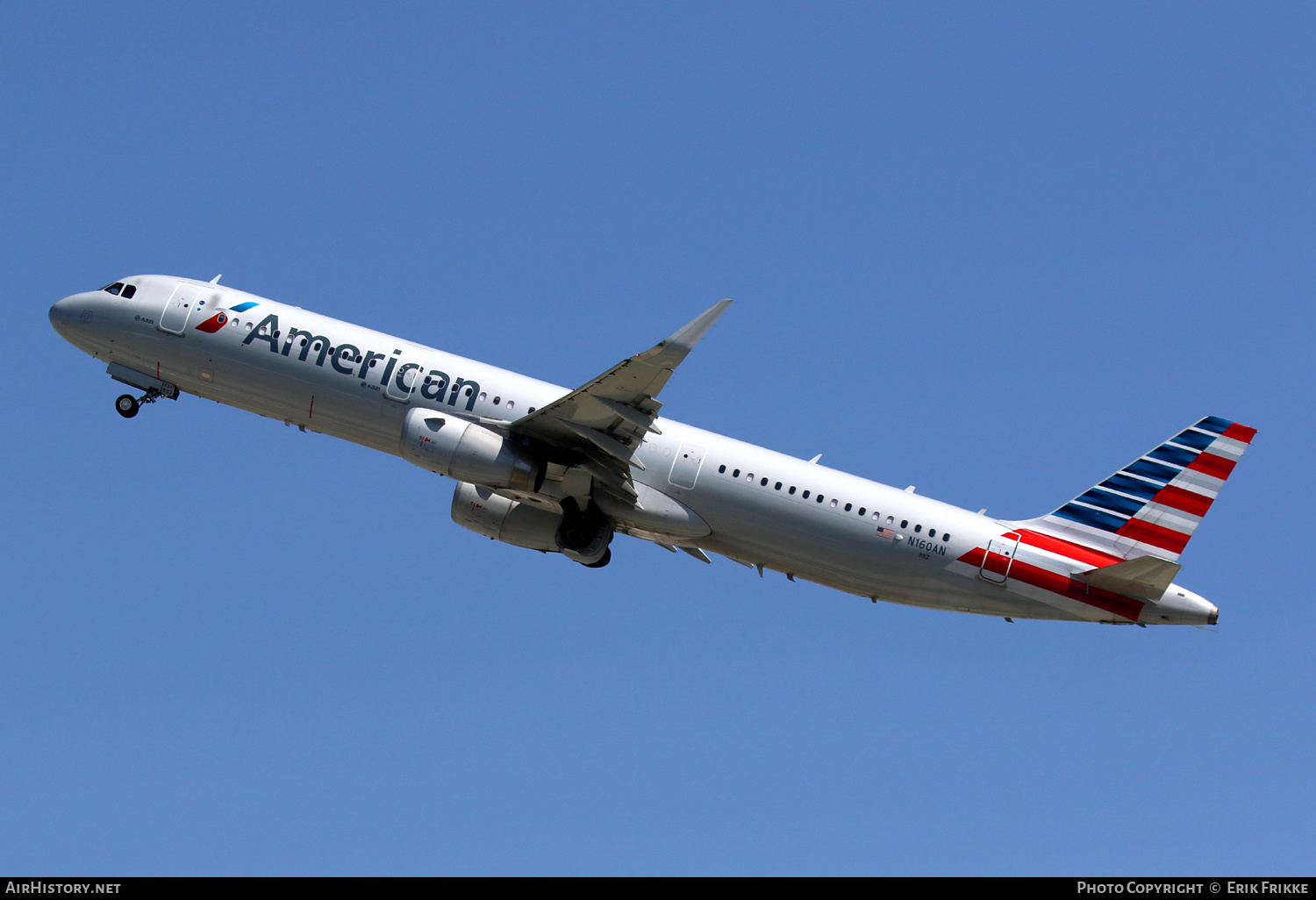 Aircraft Photo of N160AN | Airbus A321-231 | American Airlines | AirHistory.net #348103