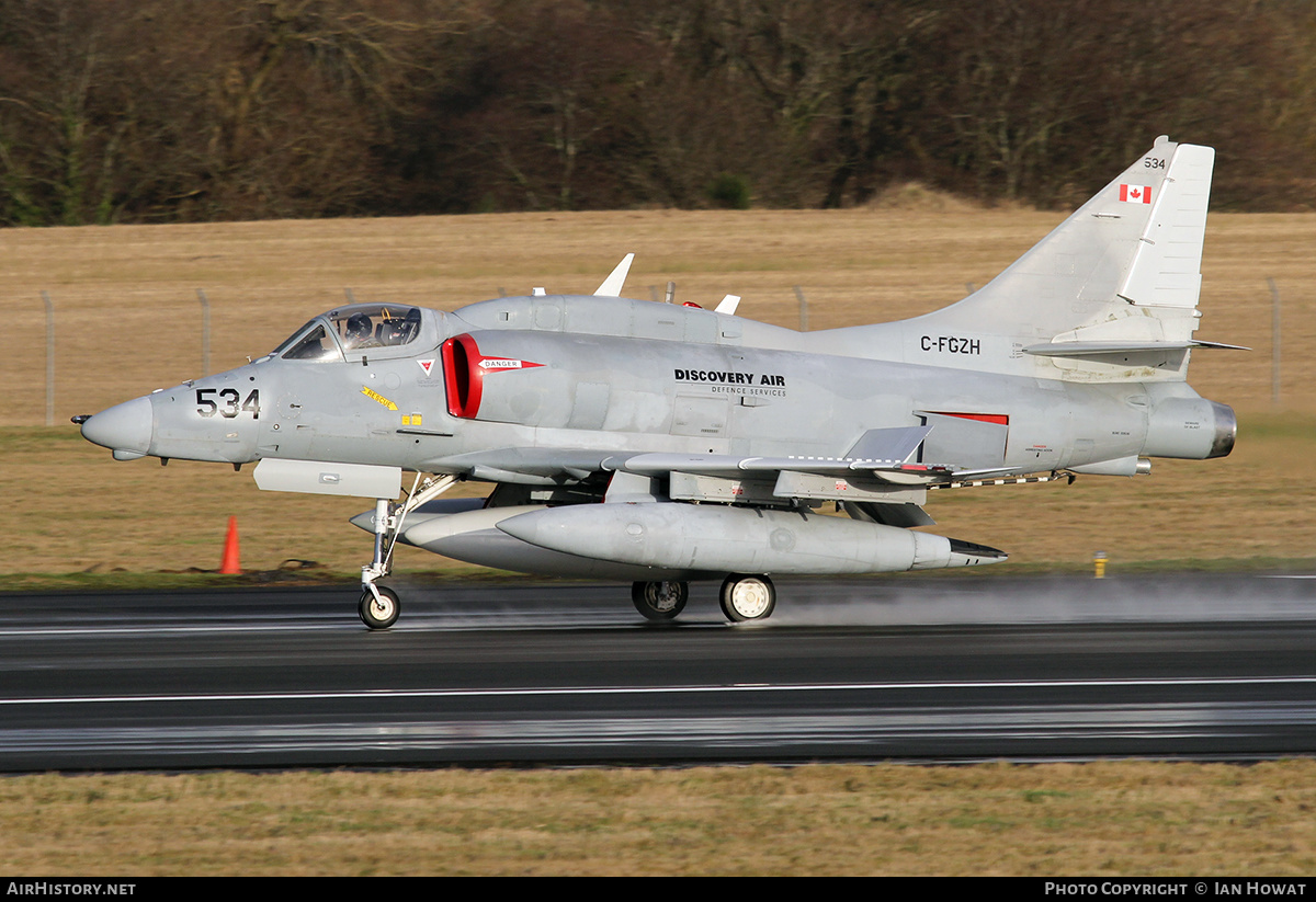 Aircraft Photo of C-FGZH | McDonnell Douglas A-4N Skyhawk II | Discovery Air Defence Services | AirHistory.net #348128