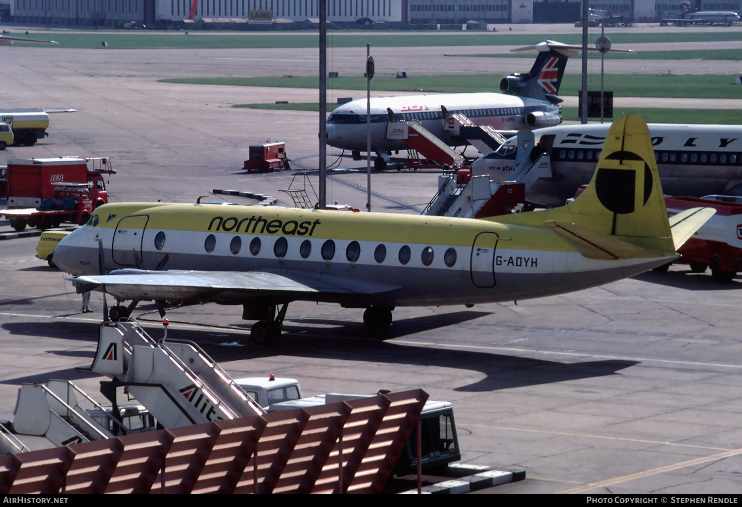 Aircraft Photo of G-AOYH | Vickers 806 Viscount | Northeast Airlines | AirHistory.net #348134
