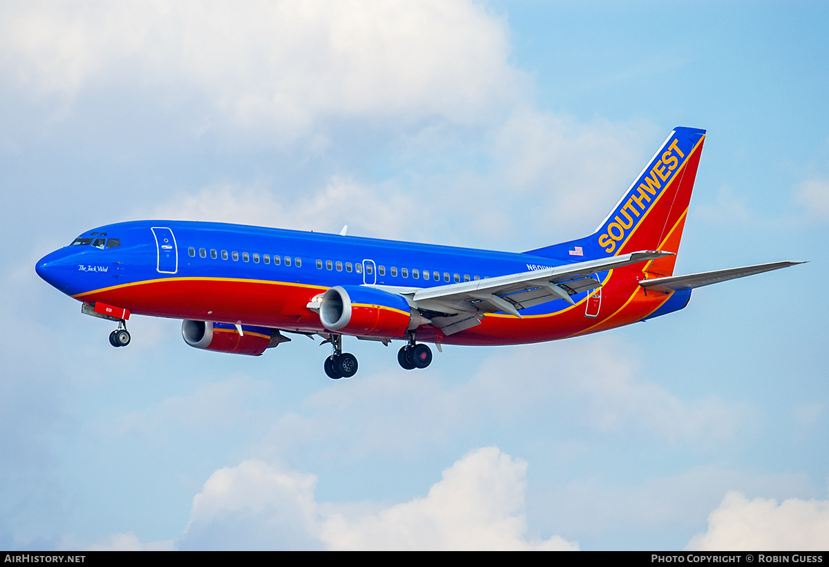Aircraft Photo of N601WN | Boeing 737-3H4 | Southwest Airlines | AirHistory.net #348139