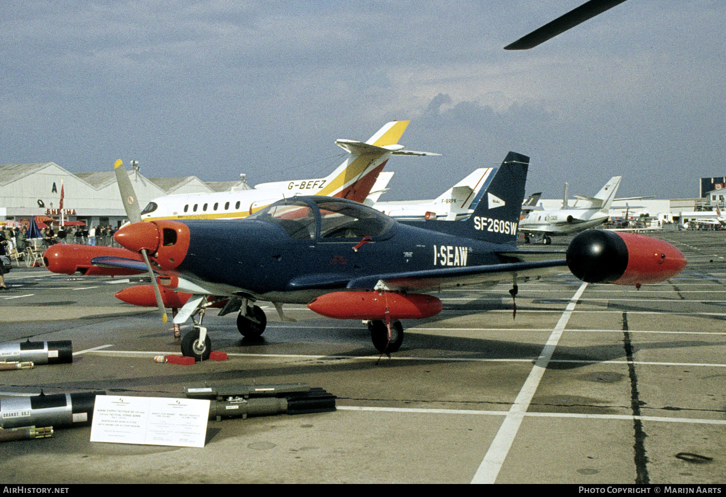 Aircraft Photo of I-SEAW | SIAI-Marchetti SF-260SW Sea Warrior | AirHistory.net #348149