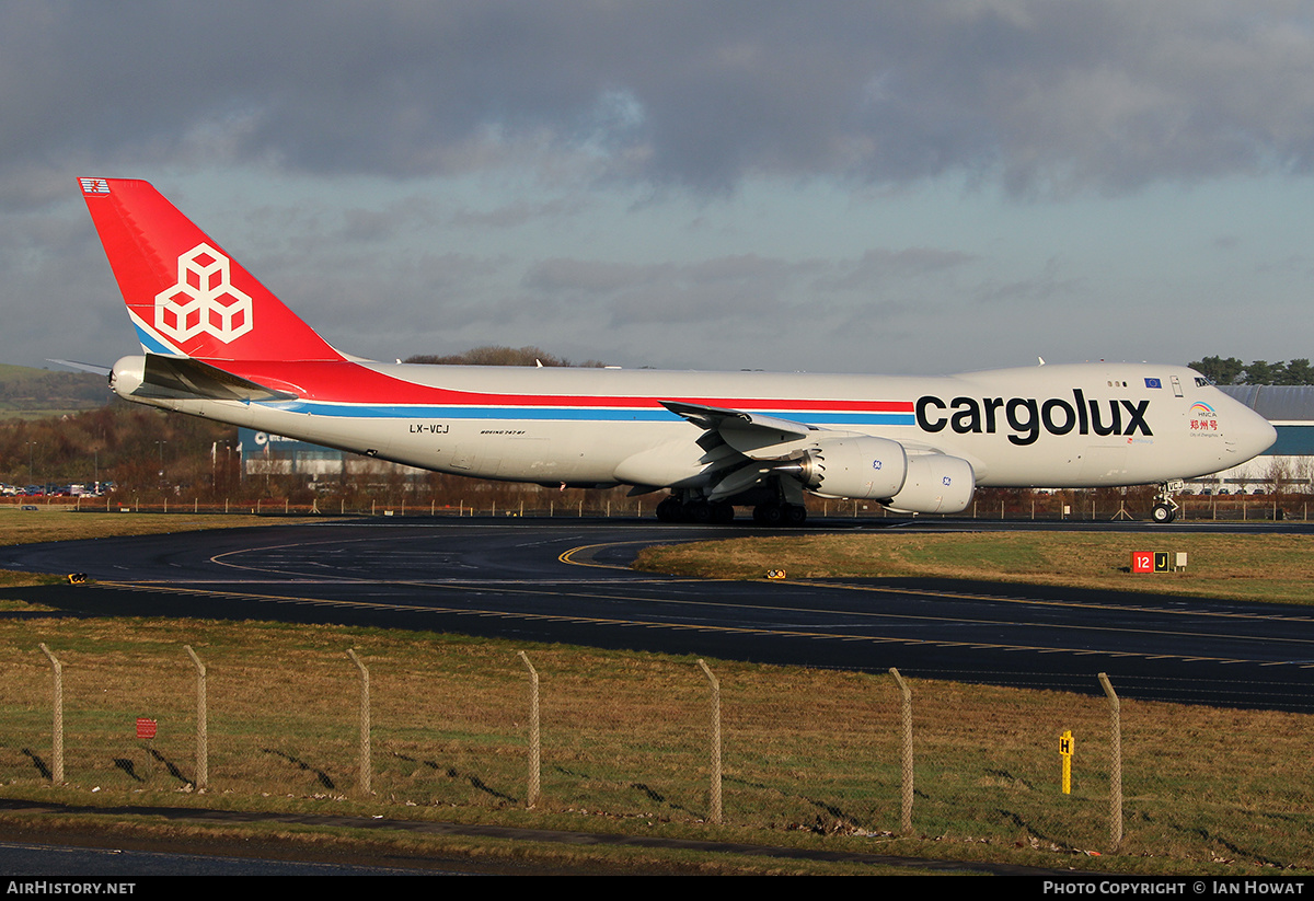 Aircraft Photo of LX-VCJ | Boeing 747-8R7F/SCD | Cargolux | AirHistory.net #348160