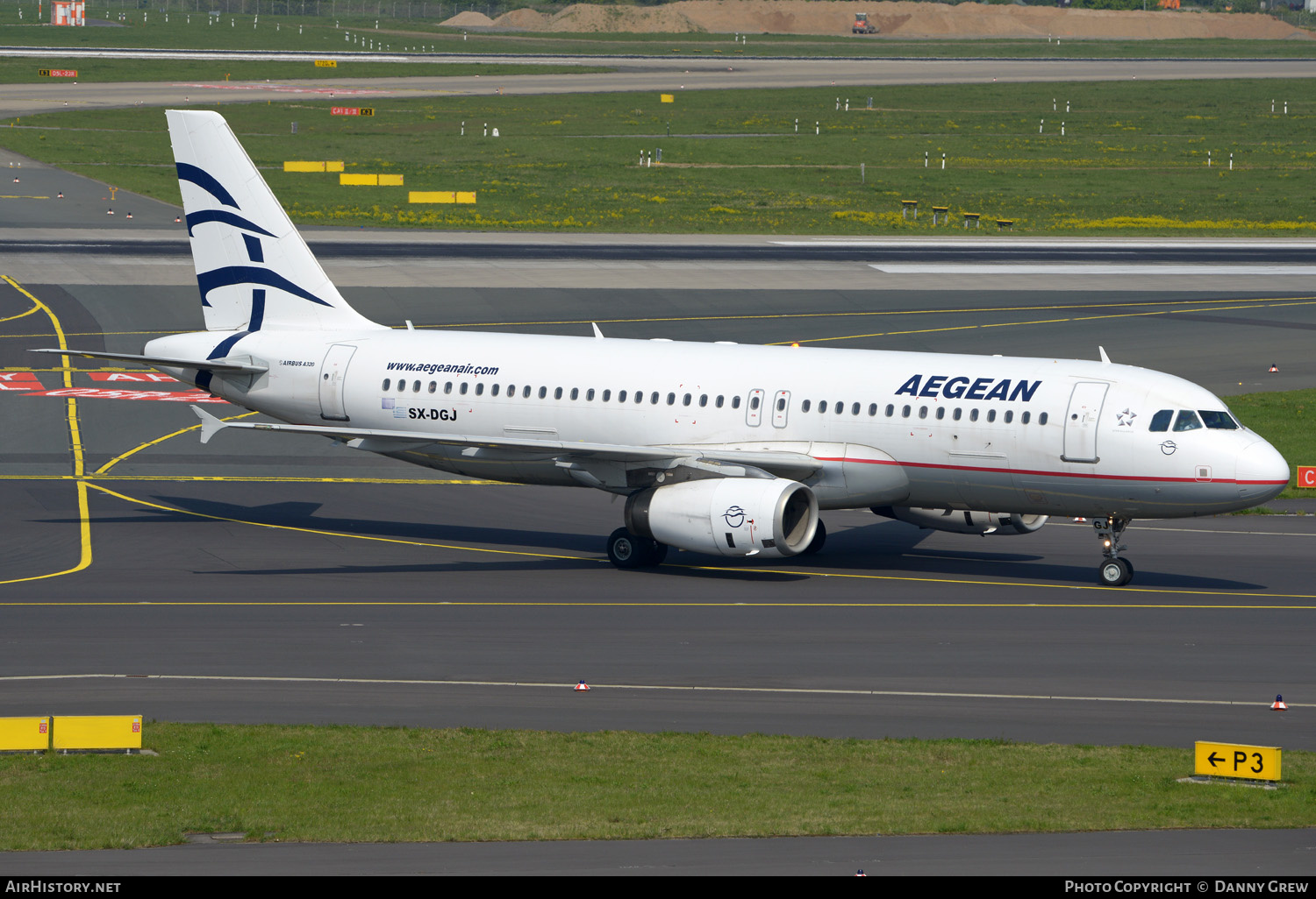 Aircraft Photo of SX-DGJ | Airbus A320-232 | Aegean Airlines | AirHistory.net #348178