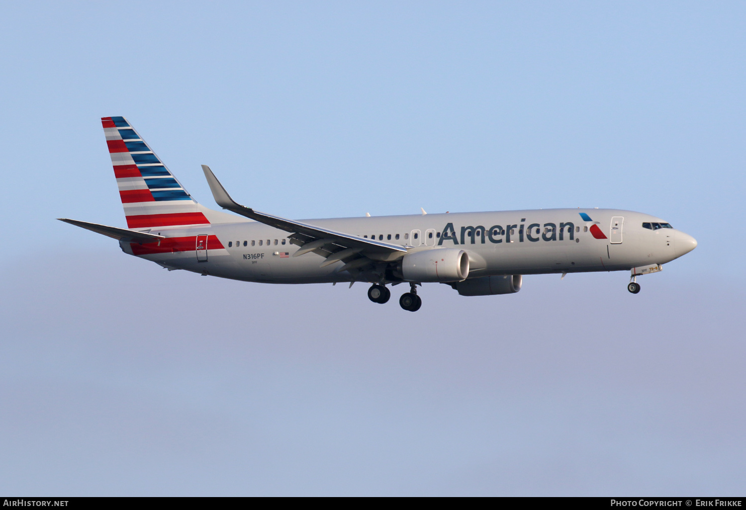 Aircraft Photo of N316PF | Boeing 737-823 | American Airlines | AirHistory.net #348218