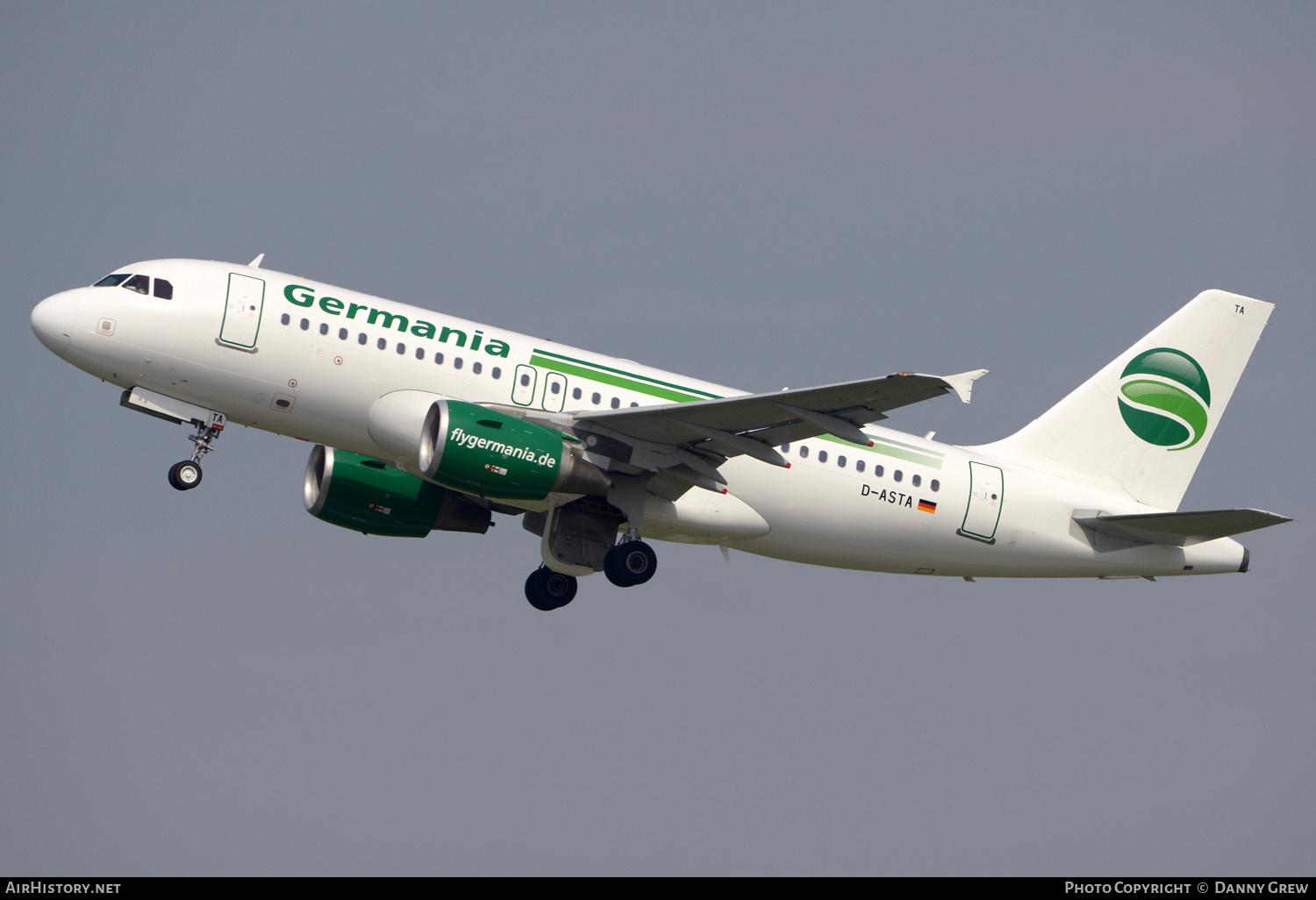 Aircraft Photo of D-ASTA | Airbus A319-112 | Germania | AirHistory.net #348219