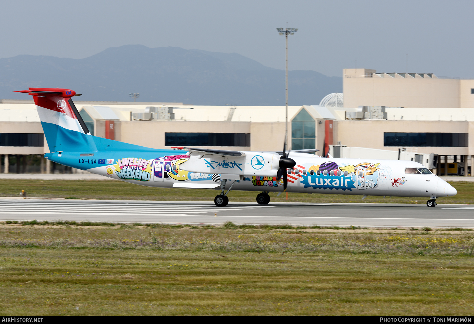 Aircraft Photo of LX-LQA | Bombardier DHC-8-402 Dash 8 | Luxair | AirHistory.net #348223