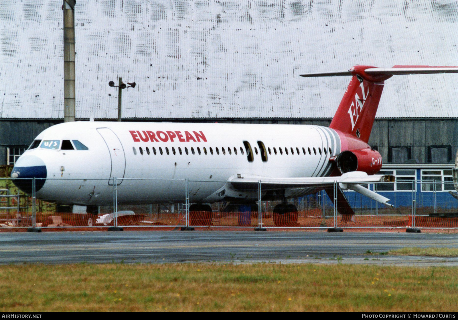 Aircraft Photo of G-AVMH | BAC 111-510ED One-Eleven | European Aircharter - EAL/EAC | AirHistory.net #348233