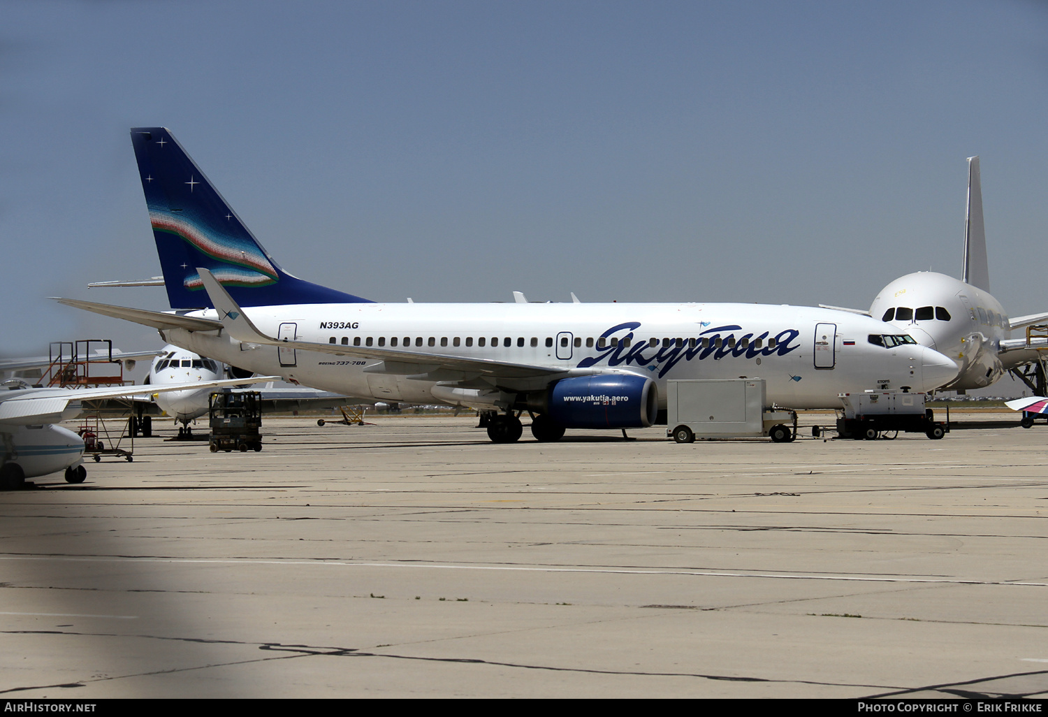 Aircraft Photo of N393AG | Boeing 737-76Q | Yakutia Airlines | AirHistory.net #348244