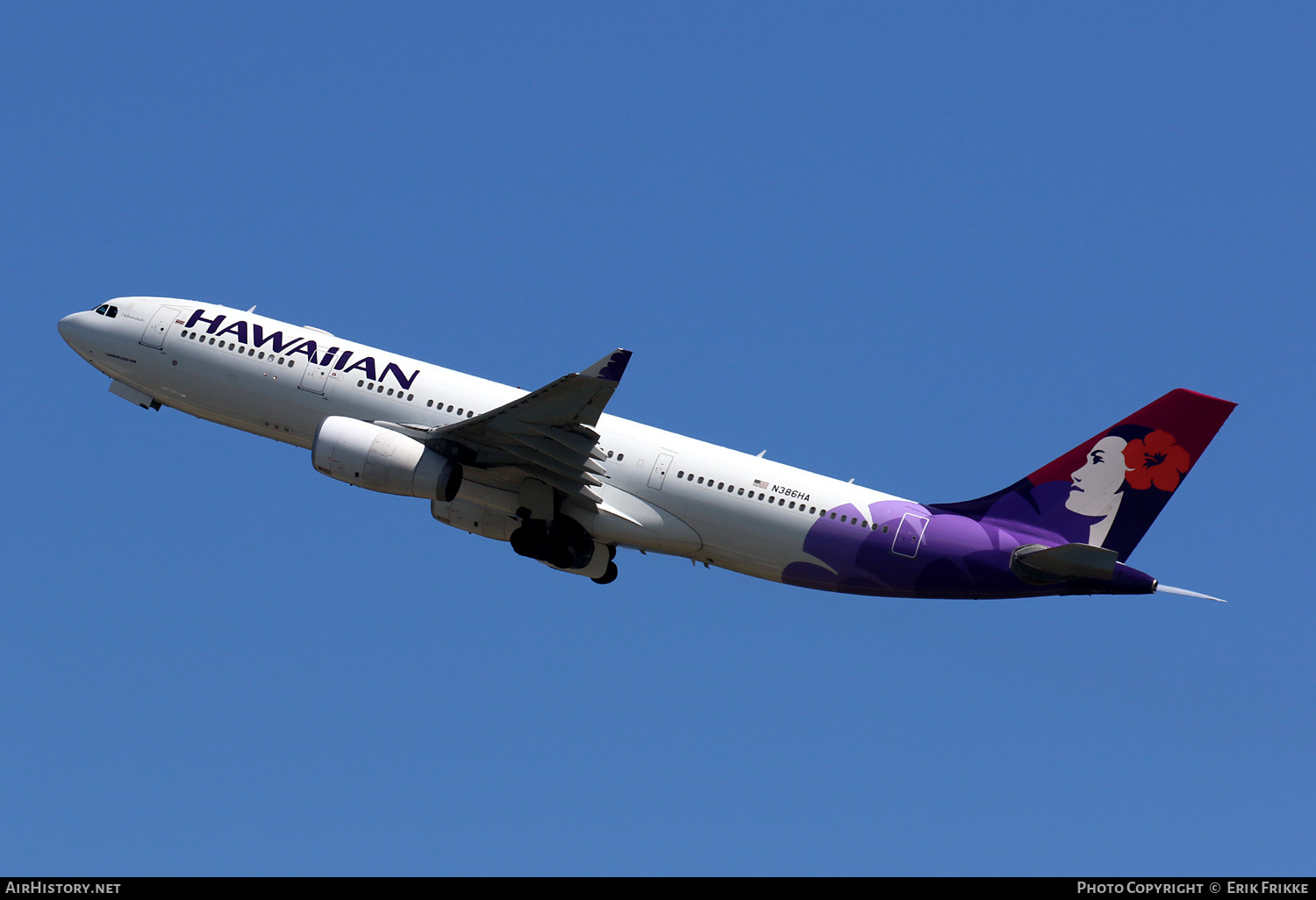 Aircraft Photo of N386HA | Airbus A330-243 | Hawaiian Airlines | AirHistory.net #348246